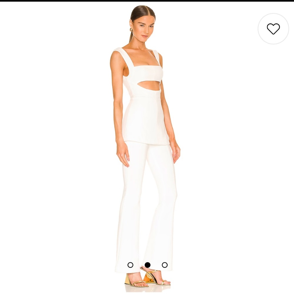 Brand new- Costanza Jumpsuit in Ivory
MISHA